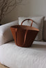 Curve tote bag brown