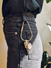 Brass key fob drop