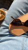 Sunglasses case nude