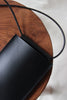 Leather phone sling black
