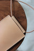 Leather phone sling nude